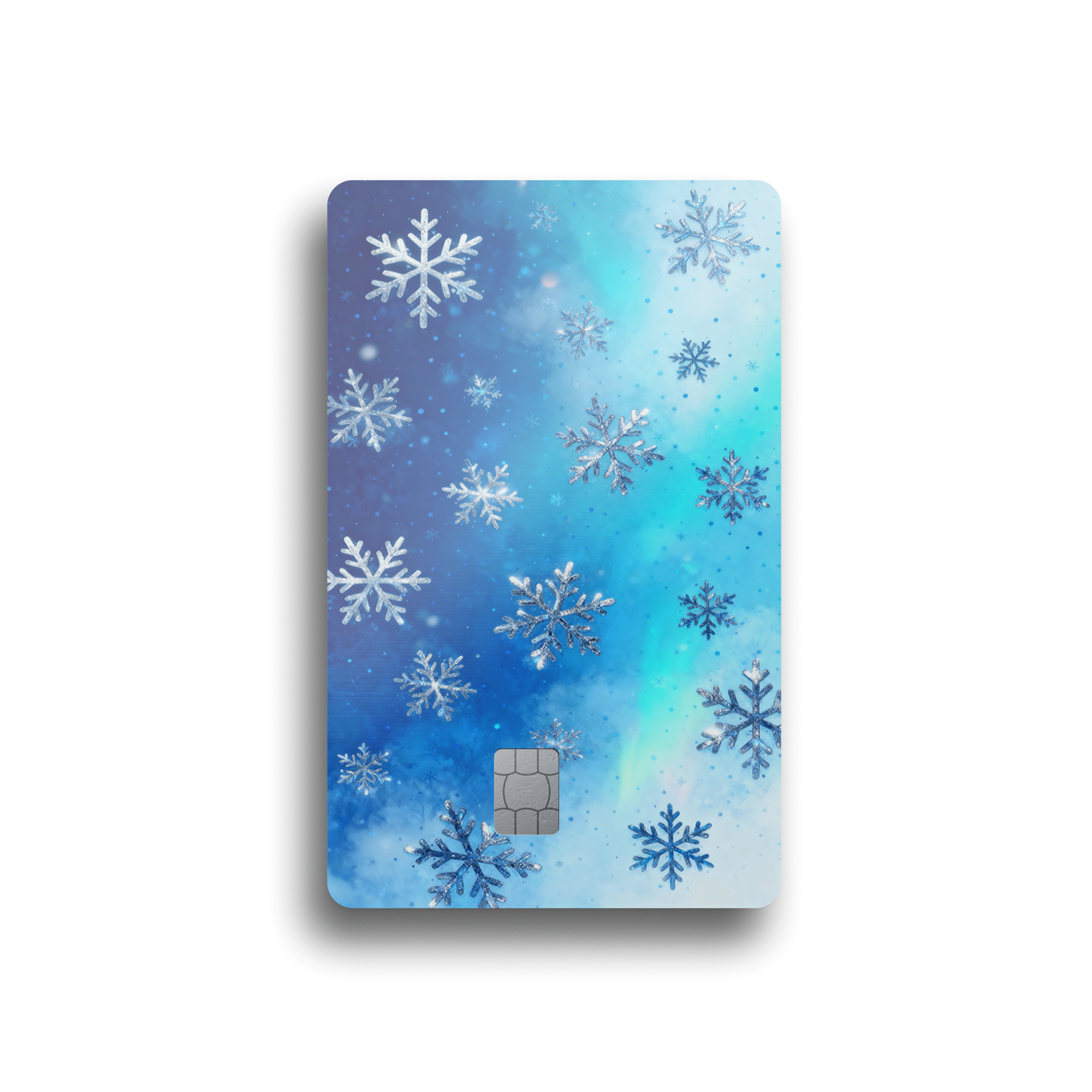 Arctic Snowfall Glow Card Skin